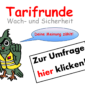 Tarifumfrage Widget Bild